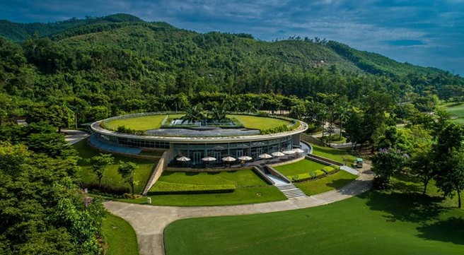 The clubhouse at Ba Na Hills Golf Club, where a new autumn menu brings together Vietnamese and international favourites.