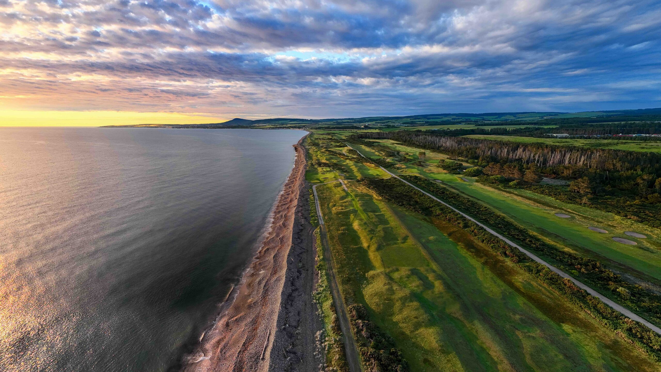 Spey Bay Golf Course in Moray, Scotland.