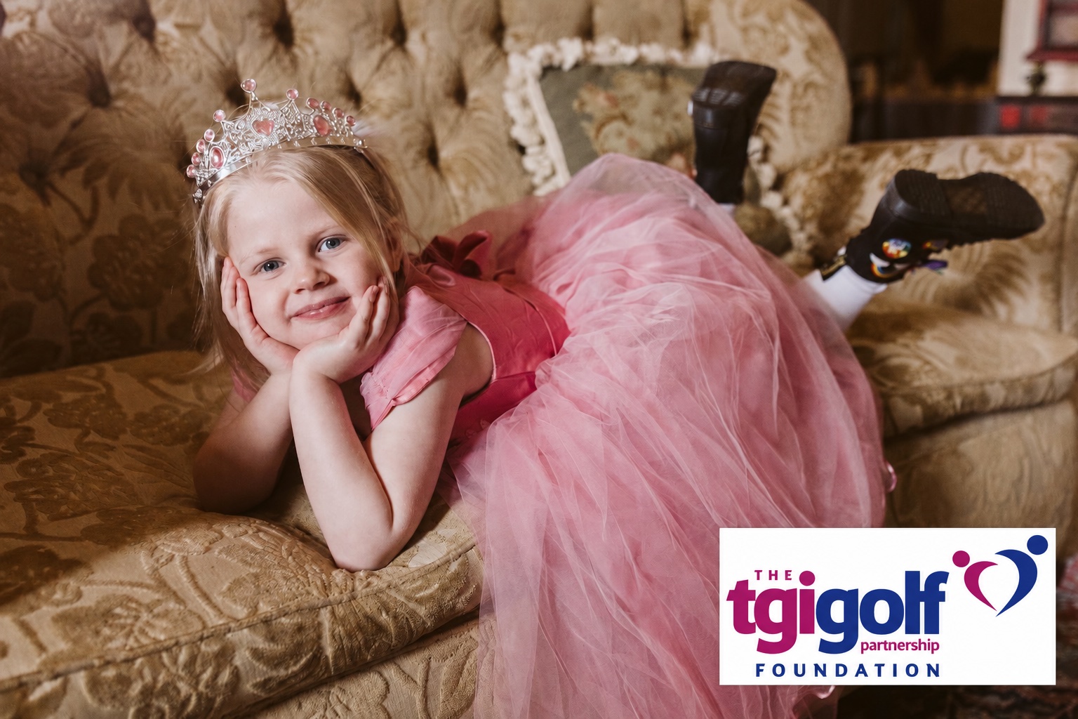 The TGI Golf Foundation’s donations have helped children with critical illnesses such as Matilda, who wanted to be a princess, to live their dreams for a day