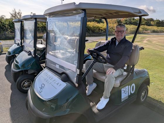 Stroke Play Golf founder Andrew Biggs is aiming to develop events across the country for stroke victims to come together to play golf and socialise