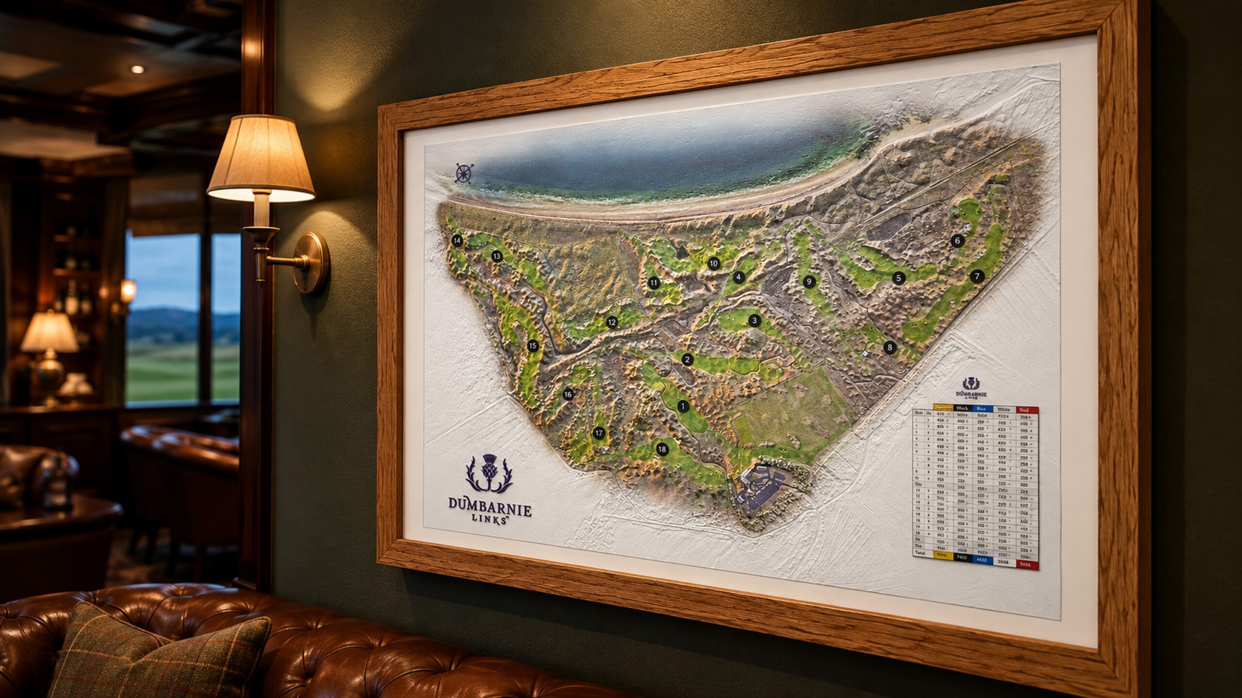 An example of the kind of detail offered in a Clere Golf Signature design