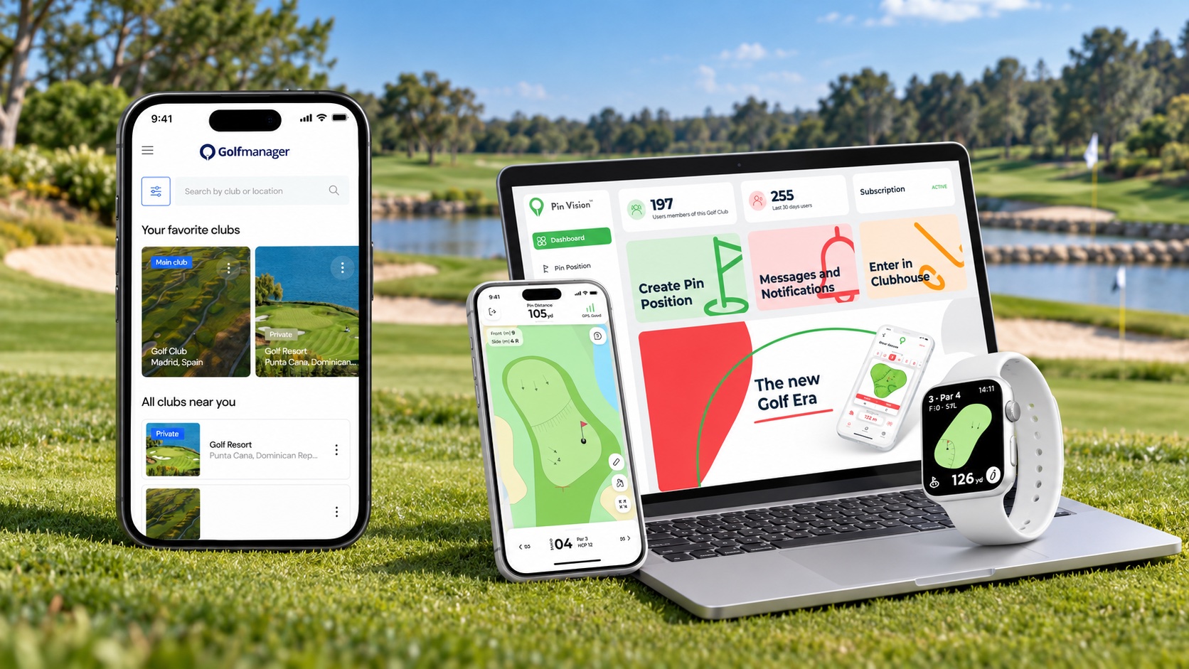 The partnership between Golfmanager and Pin Vision reduces work for golf clubs while creating a more connected digital experience for golfers