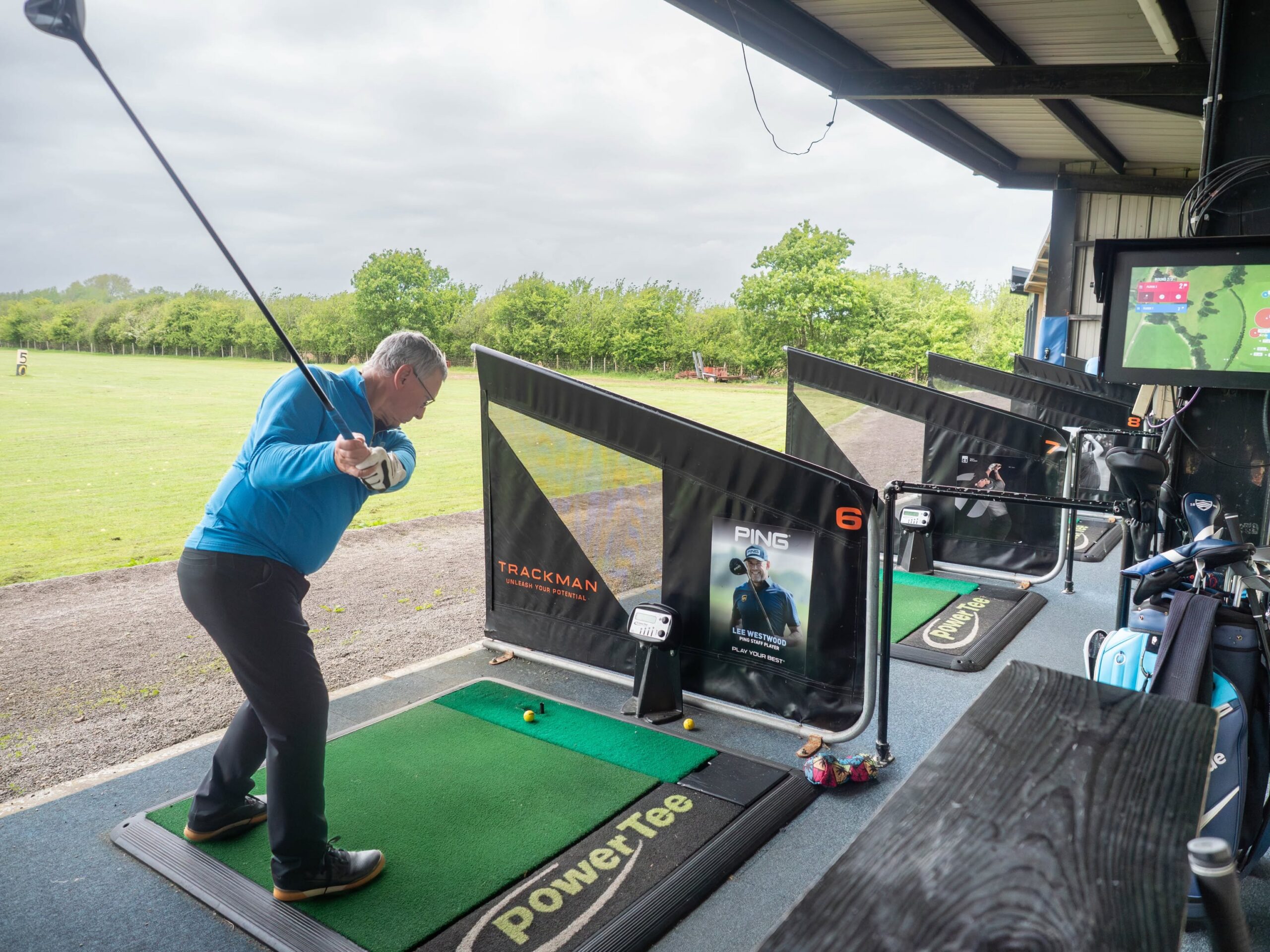 The combination of Trackman and Power Tee technology has served to increase the number of balls hit by 25% at Hensol Golf Academy in Wales